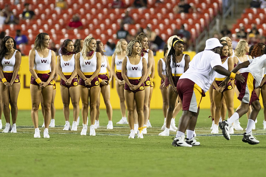 KYV Exclusive: 'Muted' Washington Football Team cheerleaders say they were  prematurely dismissed during faceless Zoom call