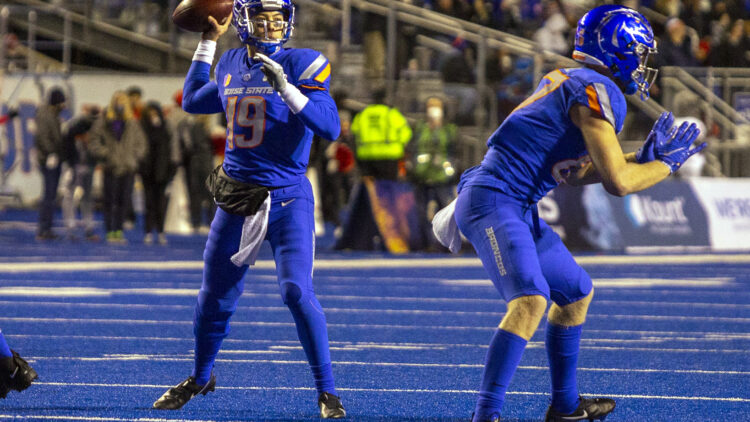 NCAA Football: New Mexico at Boise State