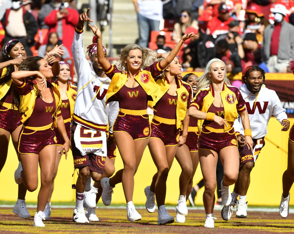 KYV Exclusive: 'Muted' Washington Football Team cheerleaders say they were  prematurely dismissed during faceless Zoom call