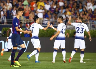 Soccer: International Champions Cup-FC Barcelona at Tottenham Hotspur