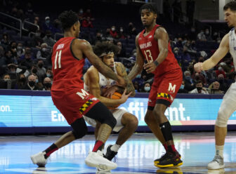NCAA Basketball: Maryland at Northwestern