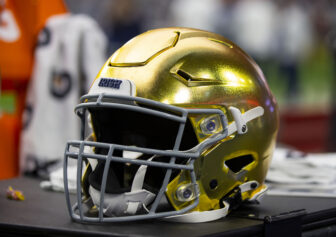 NCAA Football: Fiesta Bowl-Oklahoma State at Notre Dame