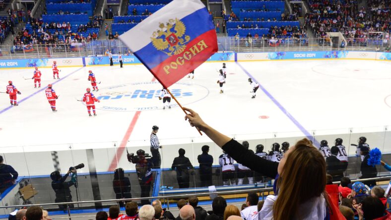 Olympics: Ice Hockey-Women's Prelim Round-RUS vs JPN