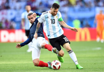 Soccer: World Cup-France vs Argentina