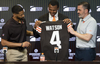 NFL: Cleveland Browns-Deshaun Watson Press Conference