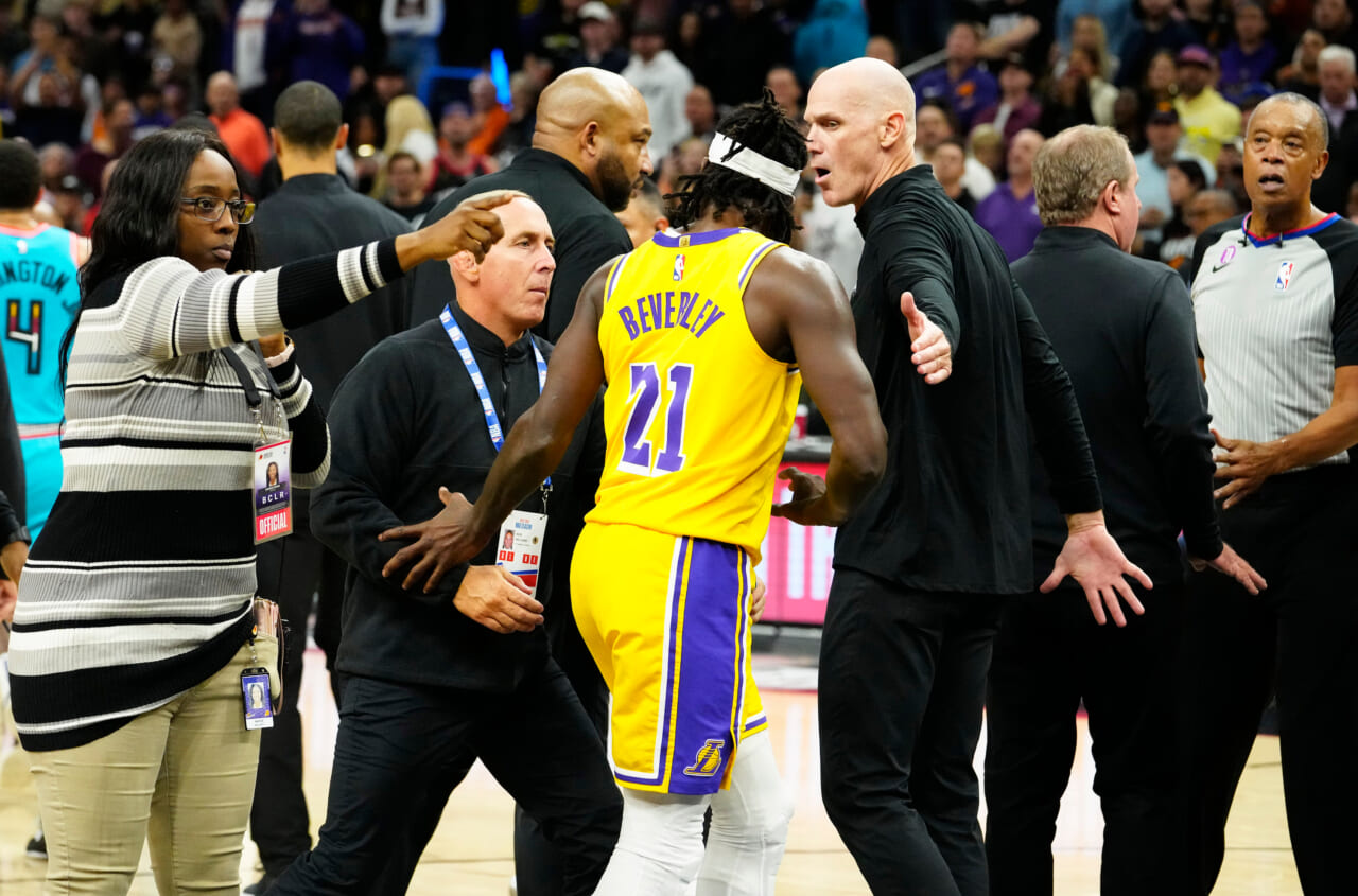 Lakers' Patrick Beverley Suspended Three Games For Shoving Suns ...