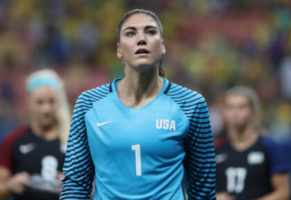 Olympics: Football-Women's Team-1st Round Group G-Colombia (COL) vs United States (USA)